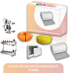 PURMO Pachet incalzire pardoseala Purmo 100mp (INCPARDPURMO100)