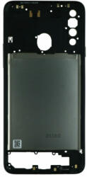 Samsung A207 Galaxy A20S, Előlap (LCD) keret, fekete