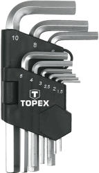 TOPEX Set chei imbus cu profil hexagonal scurte topex 35D955 (35D955)