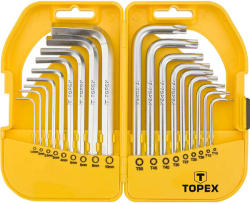 TOPEX Set chei scurte imbus hexagonale si torx topex 35D952 (35D952)