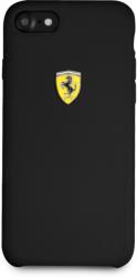 Ferrari Husa Cover Ferrari SF Silicone pentru iPhone 7/8/SE2 Negru - contakt