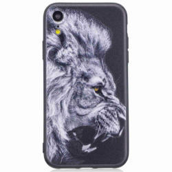 Tvc-Mall Huse iPhone XR Printing Embossed Wolf