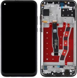 NBA001LCD009595 Huawei Nova 5i fekete LCD kijelző érintővel kerettel előlap (NBA001LCD009595)