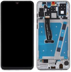 NBA001LCD009618 Huawei P30 Lite 24Mp verzió fehér LCD kijelző érintővel kerettel előlap (NBA001LCD009618)