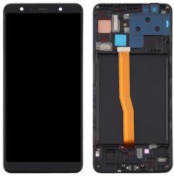 NBA001LCD009577 Samsung Galaxy A7 (2018) A750 TFT LCD kijelző érintővel fekete kerettel, előlap (NBA001LCD009577)