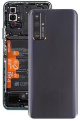 tel-szalk-151013 Huawei Honor 30 fekete akkufedél, hátlap, hátlapi kamera lencse (tel-szalk-151013)