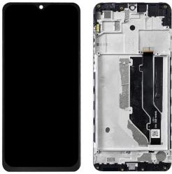  NBA001LCD009625 ZTE Blade 20 Smart fekete LCD kijelző érintővel kerettel előlap (NBA001LCD009625)