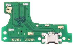  tel-szalk-151120 Huawei Y6 2019 / Y6s 2019 / Honor 8A) töltőcsatlakozó port panel (tel-szalk-151120)