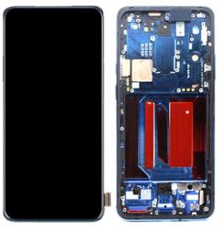 NBA001LCD009571 OnePlus 7 Pro kék OLED LCD kijelző érintővel kerettel előlap (NBA001LCD009571)