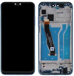 NBA001LCD009615 Huawei Y9 (2019) kék LCD kijelző érintővel kerettel előlap (NBA001LCD009615)