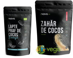 NIAVIS Pudra de Cocos Ecologica/Bio 125g + Zahar de Cocos Ecologic/Bio 250g
