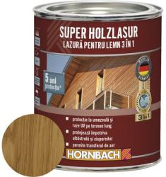 Hornbach Lazură pentru lemn 3 în 1 Super Holzlasur stejar 0, 75 l