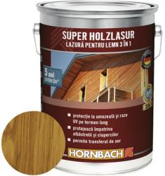Hornbach Lazură pentru lemn 3 în 1 Super Holzlasur stejar 5 l