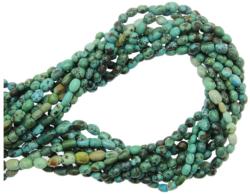  Turcoaz de Nepal Margele Pietre Semipretioase Tub - 4 - 15 x 4 - 8 mm