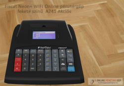 Xiamen Fiscat Fiscat Neon+ WIFI Online pénztárgép fekete színű A241 Akciós (1op139)
