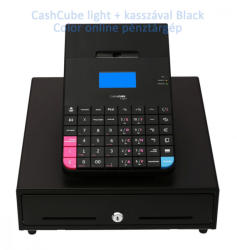 Tekinvest Holding Kft CashCube light + kasszával Black Color online pénztárgép (1op2)