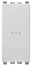 Vimar Intrerupator modular axial 1M gri Eikon (VIM-20101.N)