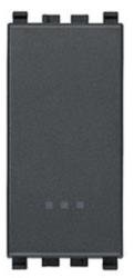 Vimar Intrerupator modular cap-scara gri antracit 1 modul VIMAR EIKON (VIM-20005)