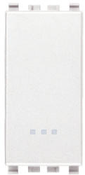 Vimar Intrerupator modular cap cruce alb 1 modul Vimar Eikon (VIM-20013.B)