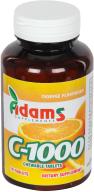 Adams Supplements Vitamina C-1000 cu aroma de portocala 70tbl ADAMS SUPPLEMENTS