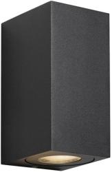Nordlux Canto Maxi Kubi 2 kültéri fali lámpa, fekete, GU10, max. 2X28W, 49731003 (49731003)