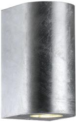 Nordlux Canto Maxi 2 kültéri fali lámpa, galvanizált, GU10, max. 2X28W, 49721031 (49721031)