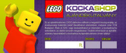 LEGO Ajándékutalvány LEGO ajándékutalvány UT45000