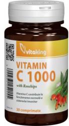 Vitaking Vitamina C 1000 mg cu macese, 30 cpr, Vitaking