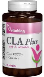 Vitaking Supliment alimentar pentru slabit cu CLA, 90 cps, Vitaking