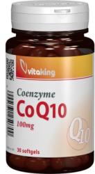 Vitaking Coenzima Q10 naturala 100mg, 30 cps, Vitaking