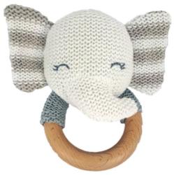 Baby Hug - jucarie crosetata pentru dentitie - model elefantel (AD800209)