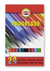 KOH-I-NOOR Creion color fara lemn 24 culori/set Progresso Koh-I-Noor K8758-24 (K8758-24)