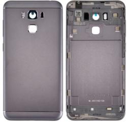 tel-szalk-152582 Akkufedél hátlap - burkolati elem Asus Zenfone 3 Max ZC553KL, matt fekete (tel-szalk-152582)