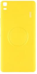 tel-szalk-151768 Akkufedél hátlap - burkolati elem Lenovo Vibe K3, sárga (tel-szalk-151768)