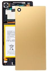tel-szalk-151585 Gyári akkufedél hátlap - burkolati elem Sony Xperia Z5, arany (tel-szalk-151585)