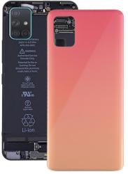 Samsung tel-szalk-151711 Gyári akkufedél hátlap - burkolati elem Samsung Galaxy A51, rózsaszín (tel-szalk-151711)