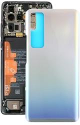 tel-szalk-153089 Akkufedél hátlap - burkolati elem Huawei Nova 7 Pro, ezüst (tel-szalk-153089)