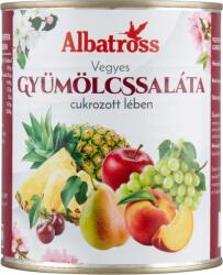 Abatross Albatross vegyes gyümölcssaláta cukrozott lében 820 g