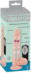 Medical Silicone Vibrating and Thrusting Vibrator Skin Vibrator