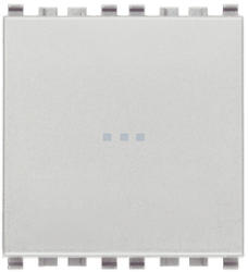 Vimar Intrerupator modular axial cap-scara 16A 2M VIMAR Eikon gri (VIM-20105.2.N)