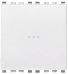 Vimar Pulsant modular axial 16A 2 Module VIMAR Eikon alb (VIM-20108.2.B)