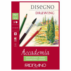 Fedrigoni Bloc de desen A2, 200 g, FABRIANO Accademia Drawing, 30 file