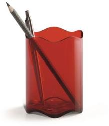 DURABLE Írószertartó, műanyag, DURABLE, "Trend", áttetsző piros (DB1701235003) - officesprint