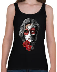 printfashion Dead roses - Női atléta - Fekete (2825875)