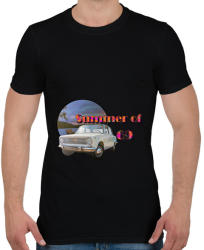 printfashion Summer of 69 - Férfi póló - Fekete (2821179)