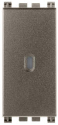 Vimar Intrerupator modular axial cap-cruce 1M 16A VIMAR Arke metal (VIM-19113.M)