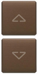 Vimar 2 butoane cu simbol sageti VIMAR Eikon Exe Flat bronz (VIM-22751.2.12)
