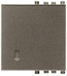 Vimar Tasta intrerupator 2 module Vimar Arke metal (VIM-19022.M)