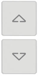 Vimar 2 butoane cu simbol sageti VIMAR Eikon Exe Flat alb (VIM-22751.2.01)