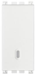 Vimar Intrerupator modular cu revenire 10A 1M VIMAR Arke alb (VIM-19008.B)